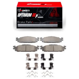 Ford Taurus SHO Brake Pads - Front - R1 Concepts - Optimum OE - `09-`10